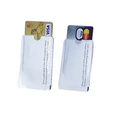 NFC экранированный рукав RFID cardBlocking 13,56 мГц IC карта защита NFC карта безопасности предотвращает неавторизованное сканирование