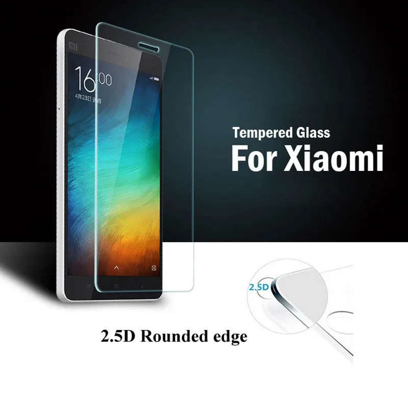 Защитное стекло 9H для Xiaomi Mi5 Mi3 Mi4 Mi4C Mi4I Mi2/2s Mi4S Mi5S Plus Note Redmi 5A 5 Plus|tempered glass film|glass