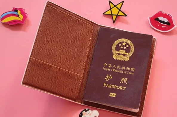 Путешествия сломанные цветы Южная Корея свежий отпечатанный паспорт оболочка защитная оболочка водонепроницаемый пакет для паспорта клип Сумка для документов