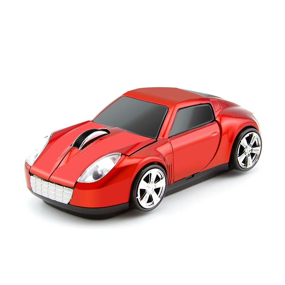 Wireless Mouse Mini Car Shaped USB Optical Mause 2.4Ghz 1600DPI Computer Gaming Car Mice With USB Receiver For PC Laptop Desktop