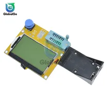 Mega328 M328 LCR-T4 LCD Digital Transistor Tester Meter Diode Triode Capacitance Resistance Inductance ESR Meter MOS/PNP/NPN multifunctional electronic circuit meter transistor esr tester diode triode capacitance mos mega mos pnp w display