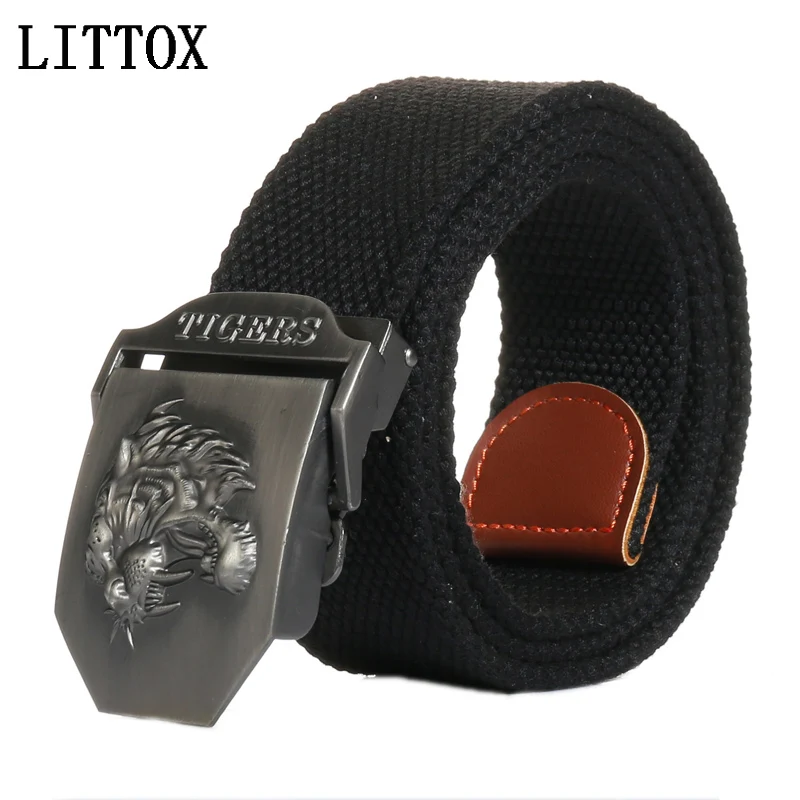 Hot Sale Men Canvas Belt Military Equipment Western Strap Men&#39;s Belts Luxury For Men Tactical ...