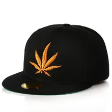 Fashion Weed Snapback Caps Hats Hip Hop Baseball Cap Strapback Men Women Bone Aba Reta Gorras Homme Casquette Weed Leaf Snapback