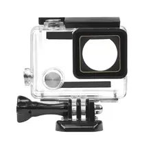 Waterproof Camera Housing Case Underwater Protector Case Cover Housing Shell with Base Camera Accessories for GoPro Hero 3+/4
