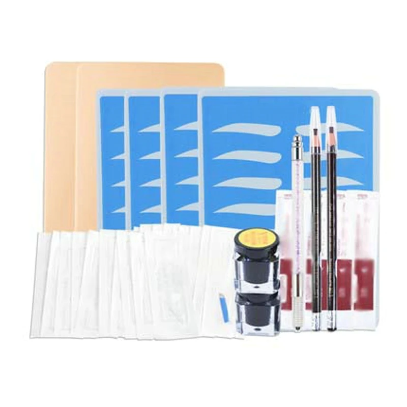 Tattoos Tool Semipermanent Makeup Tools Fit Various Eyebrow Pencil Practial Skin Tattoo Suit Beauty Tatoo Equipment Supplies tatoo books tattoo book album drawing booklet goku big holy fish like traditional manuscript embroidery painting supplies sale