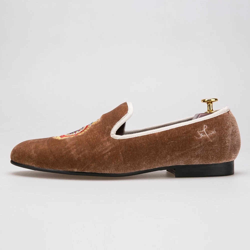 sapato veludo masculino