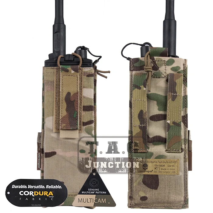 Emerson Tactical MBITR Radio Pouch EmersonGear Walkie Bag Adjustable Talkie Pocket Carrier with Hook & Loop for AVS Vest цена Emerson Tactical MBITR Radio Pouch EmersonGear Walkie Bag Adjustable Talkie Pocket Carrier with Hook & Loop for AVS Vest цены онлайн