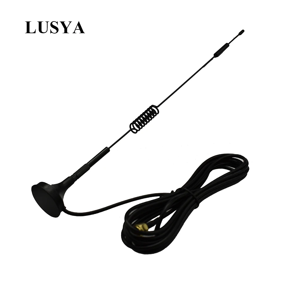 Lusya 1 шт. 700 МГц-2700 МГц антенна SMA игла 2G, 3g, 4 г Антенна на присоске для HackRF One G7-005
