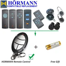 Hormann HSM código fixo 868.3 mhz Azul botão duplicador de controle de rádio porta automática, Não funciona com BS versão transmissor