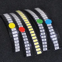 100 шт./лот SMD светодиодный Диод 5730 5630 диод ассортимент 5730 SMD СВЕТОДИОДНЫЙ Набор диодов зеленый красный белый синий желтый светильник набор диодов