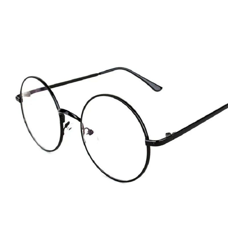 Vintage Round font b Glasses b font Female Brand Designer gafas De Sol Spectacle Plain font