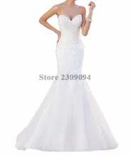 Hot Sell Hijab noivas Sereia Good Appliques robe mariage Sexy Mermaid weddingdress vestido de noiva Plus Size Gelinlik 2017