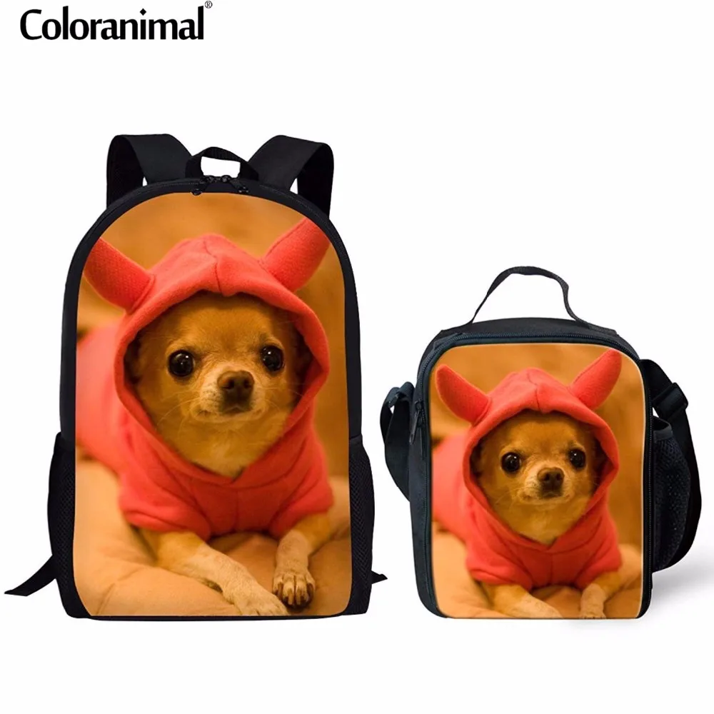 HUGSIDEA Kids 3D Animal Print Backpack - Lightweight School Bag With Breathable Straps, 17.3L X 11H X 5.1W Inches