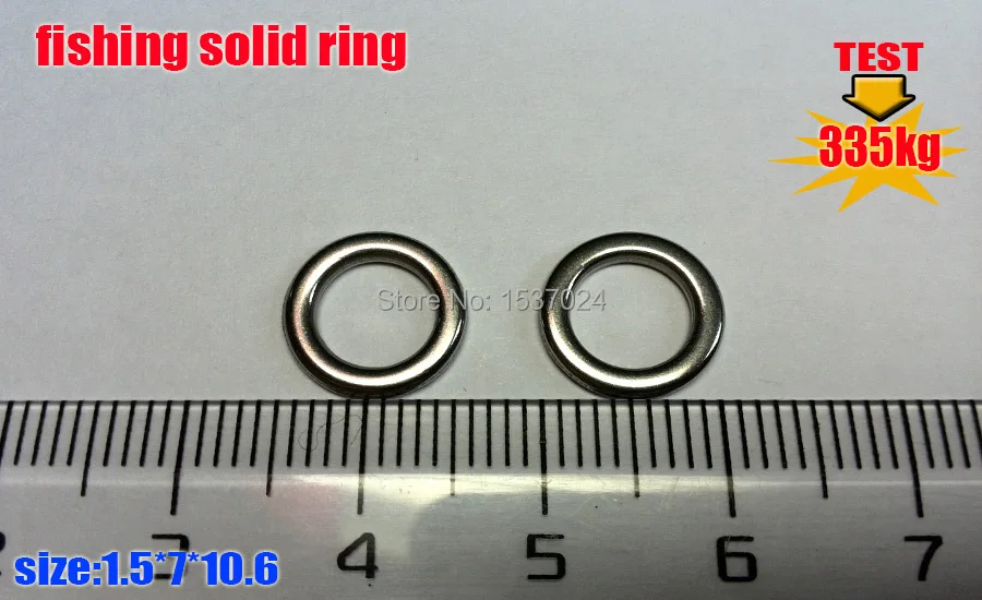 Рыболовные твердые кольца Размер: 1,5 мм* od10.6мм нержавеющая сталь Количество 40 шт./лот 304 кольца из нержавеющей стали