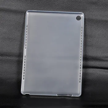

Soft Silicon TPU Back Cover Case for Huawei Mediapad M5 10.8 inch CMR-AL09 CMR-W09 Tablet Black Clear + Stylus Pen