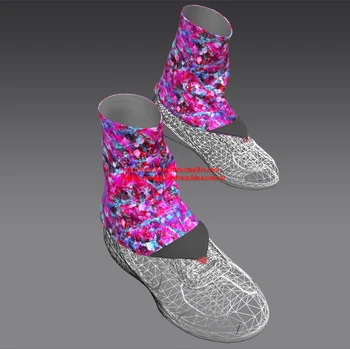 

MOQ 5 pairs, Wholesale lightweight running Trail Gaiter. Size: L-large