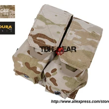 TMC двойной M4 подсумок натуральная 500D мультикам засушливых Военная переноска магазинная сумка(SKU12050676