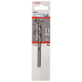 

BOSCH 2608585927 for metal Drill HSS-G DIN338 6,5x63x101