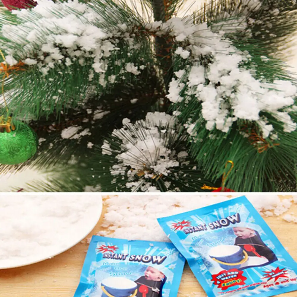 1 Pack Artificial Snow Instant Snow Powder Fluffy Snowflake Super Absorbant Frozen Party Magic Prop Christmas Party Decor E 1 Pack Artificial Snow Instant Snow Powder Fluffy Snowflake Super Absorbant Frozen Party Magic Prop Christmas Party Decor E