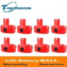 8PCS 12V PA12 2000mAh Ni CD Rechargeable Battery for Makita Replacement Power Tool Battery for Makita