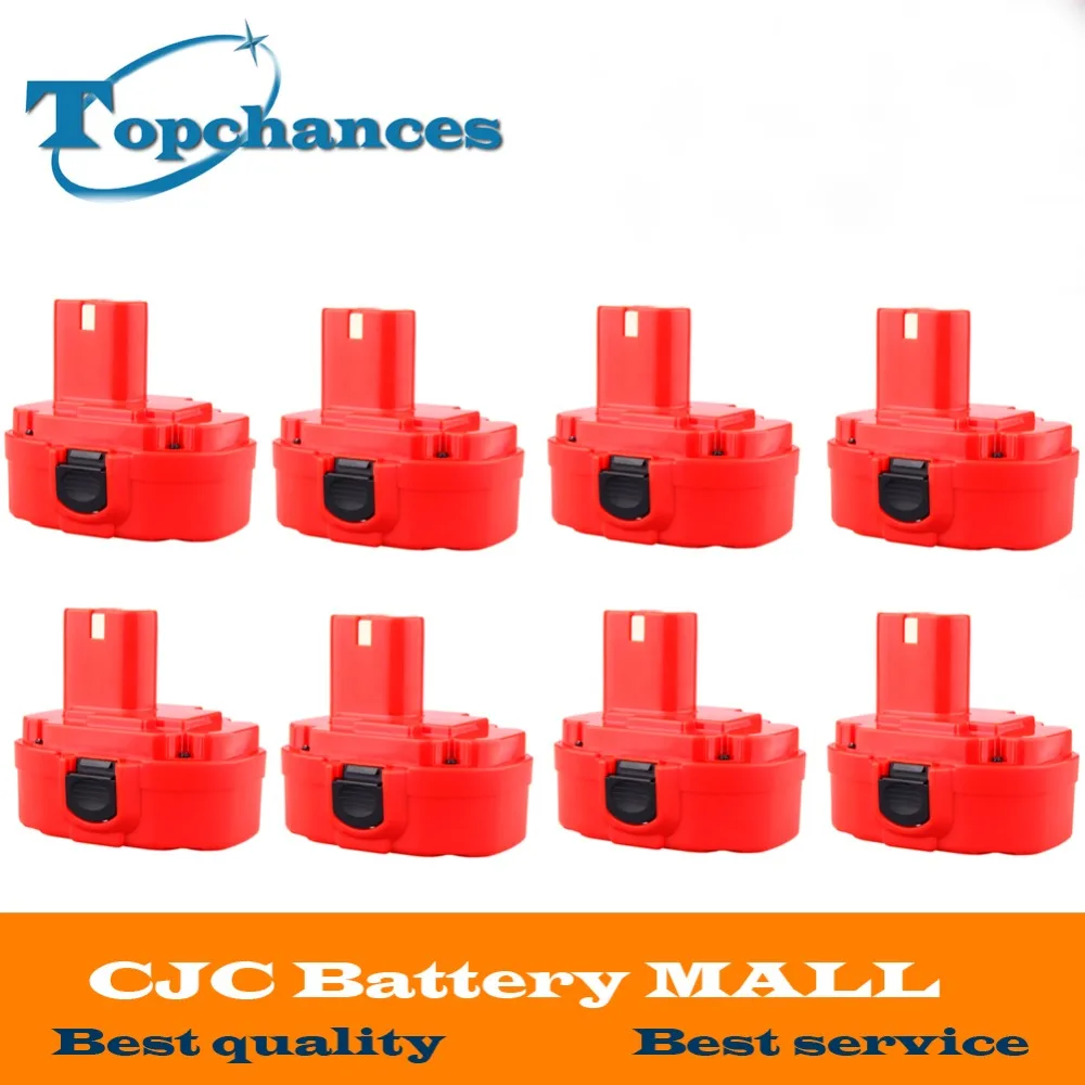 8PCS 12V PA12 2000mAh Ni CD Rechargeable Battery for Makita Replacement font b Power b font