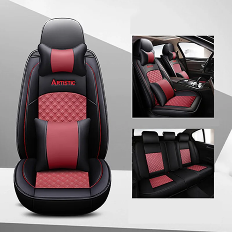 Новые кожаные универсальные автомобильные чехлы на сиденья для Lifan x60 x70 x50 320 330 520