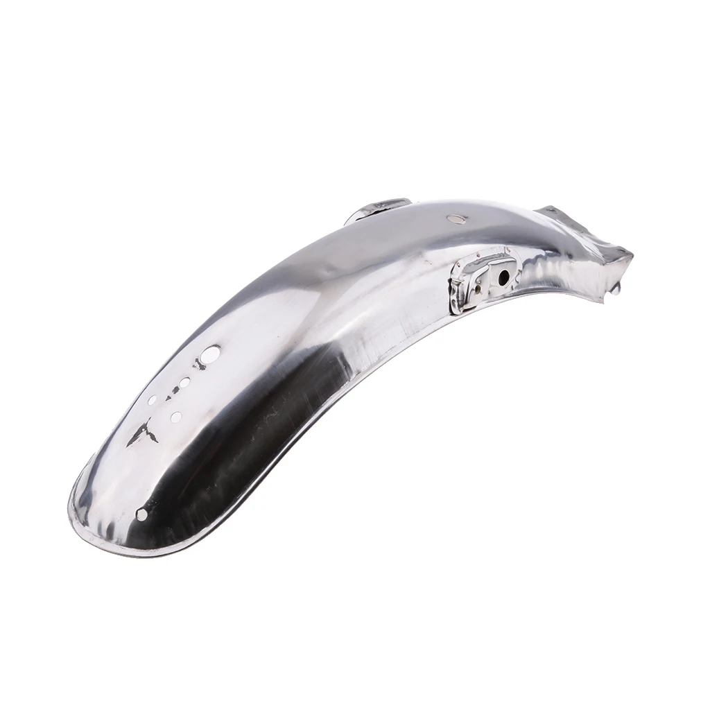 1 Piece Stainless Steel Motorcycle Rear Fender Mudguard Direct Replacement for Honda CG 125 Rear Wheel Fender Mudguard 55*14cm  