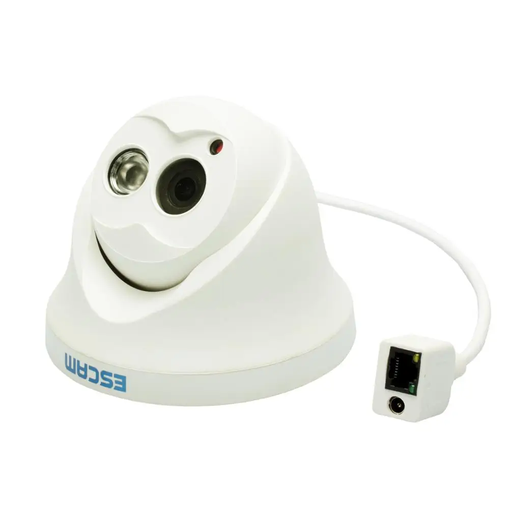 Escam Сова IP камера ночного видения Onvif 3,6 мм Лен HD 720P H.264 1/4 CMOS P2P мини камера ИК безопасности CCTV камера QD100