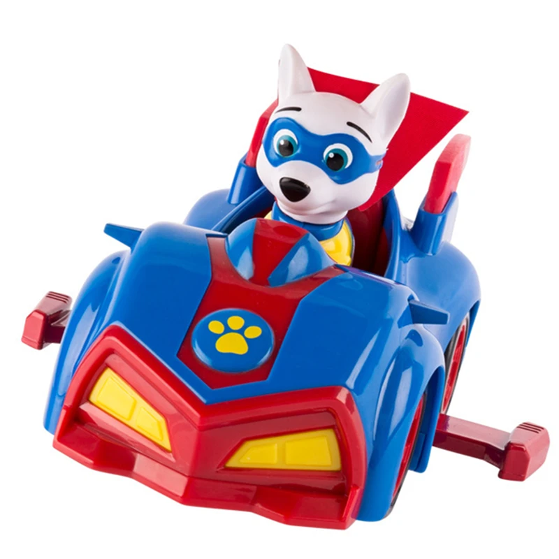 Paw Patrol Игрушечная машина Аполлон Супермен игрушечная собака Patrulla Canina фигурки аниме Pow Patrol Модель ПВХ игрушки для детей подарок