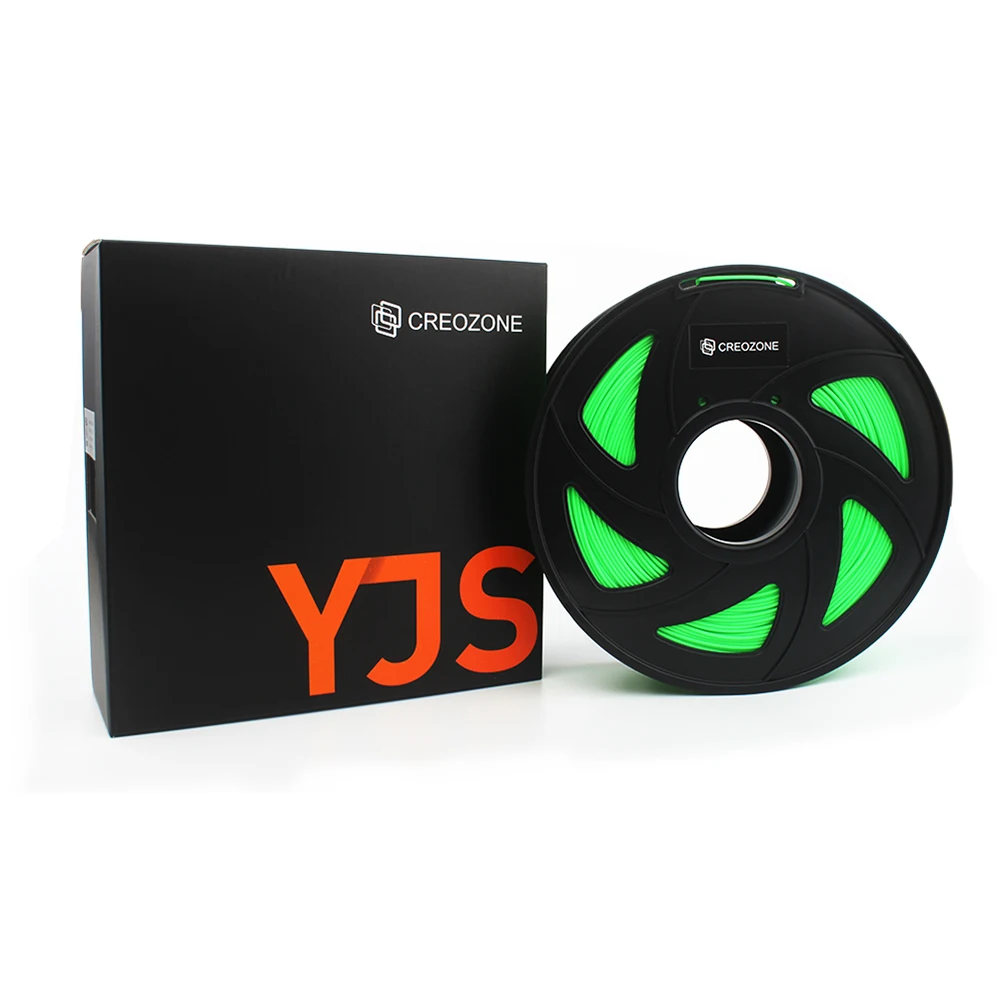 CREOZONE PLA 3D Printer Filament Green Color 1000 (8)