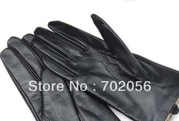 Рисунок 2 - Однотонные кожаные перчатки с пятью пальцами