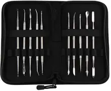 10pcs/Set Stainless Steel Clay Pottery Sculpture Tool Sculpey Hand Carved Sludge Knife Steel Soil polymer clay tools sculpey