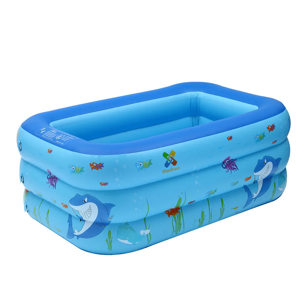 

Summer Play Pool Type Inflatable Kiddie Swimming Pool inflatable rectangular kiddie Square swimming pool 51IN For One Child
