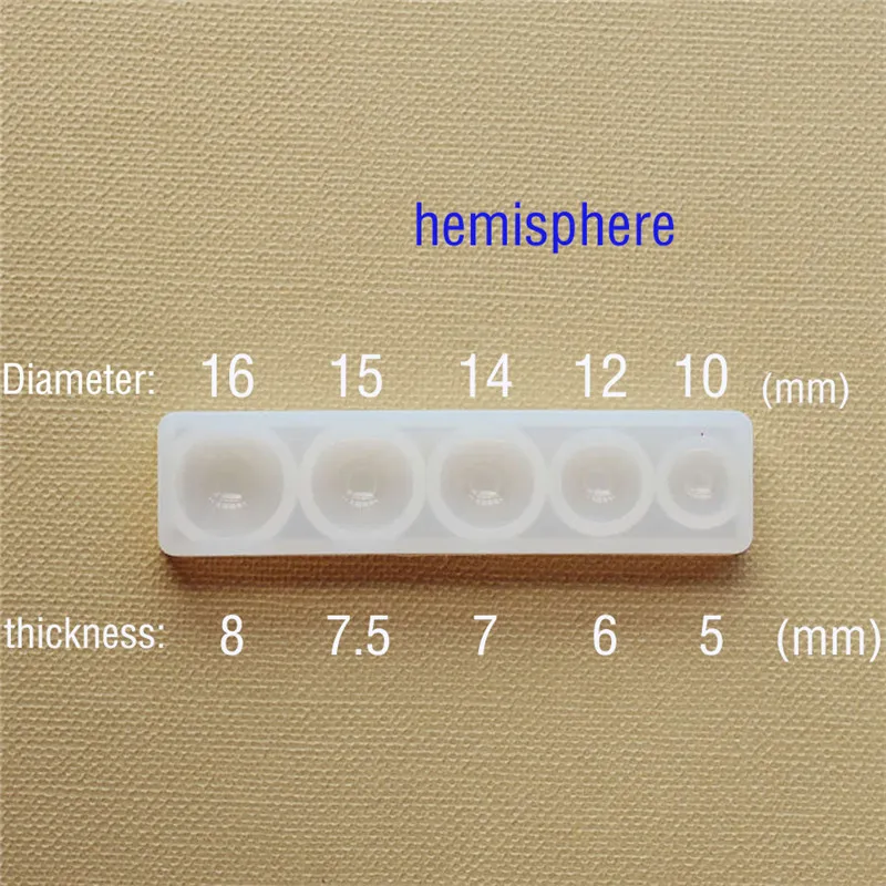 Snasan силиконовые формы Полушаровой кабошон кулон смолы Силиконовые формы ручной работы DIY ювелирных изделий эпоксидной смолы формы
