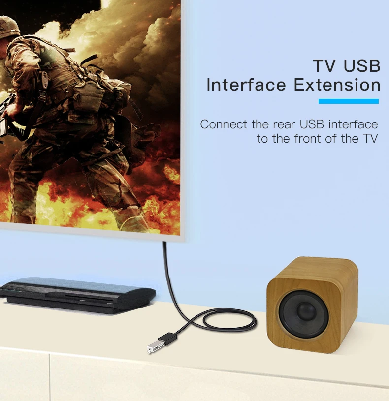 Vention USB кабель-удлинитель USB 3,0 USB2.0 кабель для Smart tv PS4 Xbox One SSD USB3.0 2,0 type-A удлинитель USB кабель-удлинитель