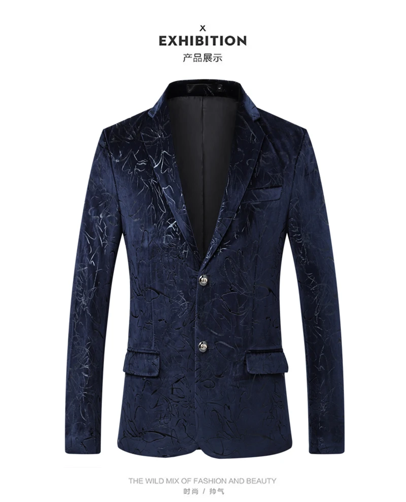 Blazer Masculino Slim Fit Casual Blazers Men Suits Wedding Blazer For Men  (21)
