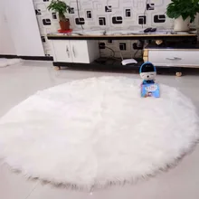 Искусственный коврик, мягкий пушистый ковер, меховые простые пушистые Коврики для спальни и гостиной, Alfombra, овчина, коврик для стула, коврик для сиденья