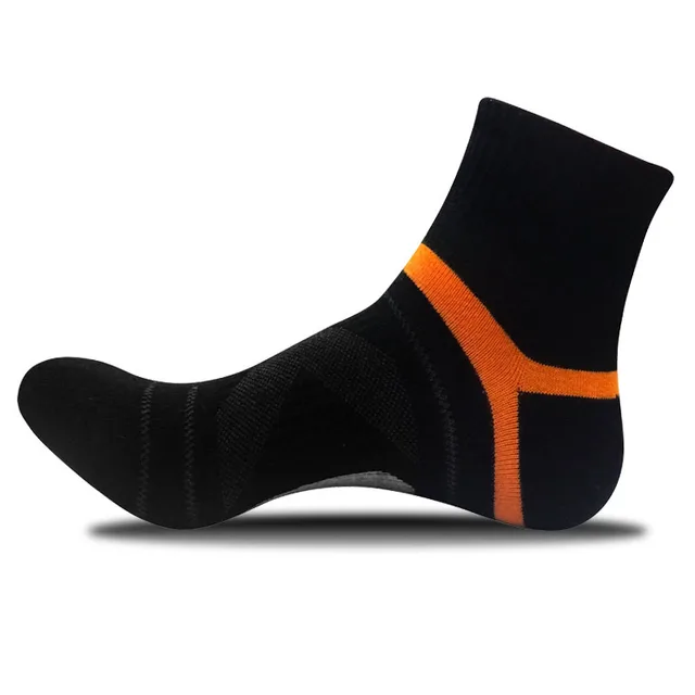 2020 Men's Compression Socks Men Merino Wool Black Ankle Cotton Socks Herren Socken Basketball Sports Compression Sock for Man 70077