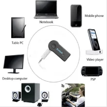 Bluetooth приемник 3,5 мм разъем Bluetooth аудио музыка беспроводной приемник адаптер автомобильный Aux кабель бесплатно для динамик наушники
