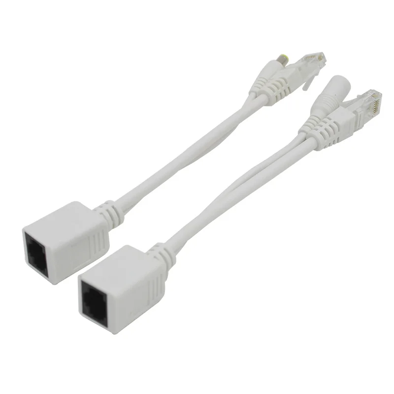 

PoE Injector Splitter PoE Adapter kit data 10/100Mbps,5.5*2.1mm DC plug,PoE pin 4&5(+)/7&8(-)