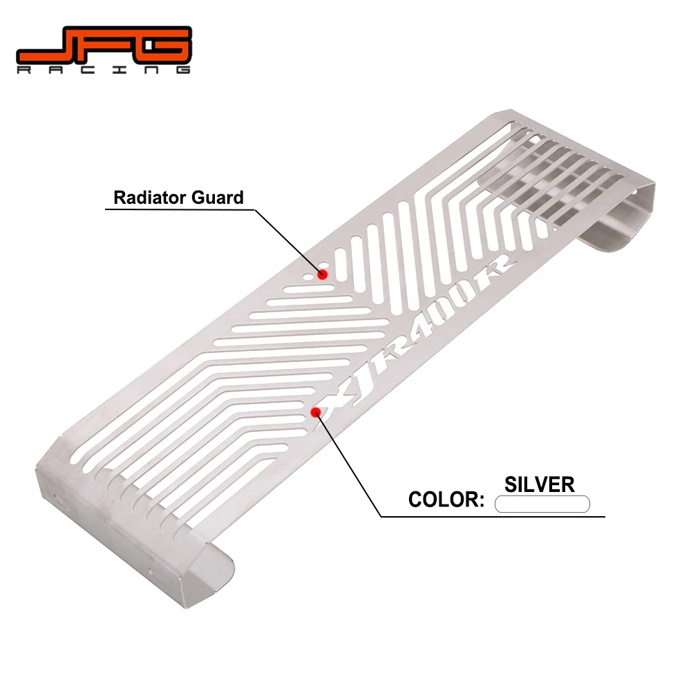 

Motorcycle Accessories Engine Radiator Cover Guard Steel Protector For YAMAHA XJR400 XJR400R XJR 400 400R 1993-2010 Street Bike