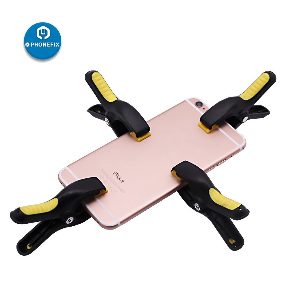 

PHONEFIX Phone Screen Fastening Clamp Plastic Clip Fixture Holding Repair Tools for iPhone Repair Mobile Screen Repair Kit
