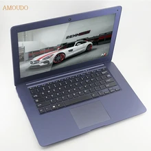 Amoudo 4GB RAM+120GB SSD+750GB HDD 14inch 1920*1080 FHD Windows 7/10 Dual Disk Quad Core Ultrathin Laptop Notebook Computer