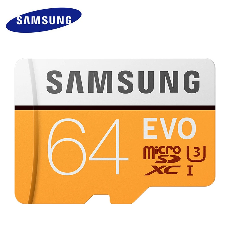 Micro SD 16 GB SAMSUNG карты памяти 32 Гб EVO Class10 карты памяти 64 GB 128 GB C10 SDHC/SDXC безопасный для мобильного телефона/планшета/pc/go pro