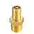 2 Шт. Латунный Воздушный Компрессор Наполнительный Клапан Бака 1/8" NPT Никелированный Schrader