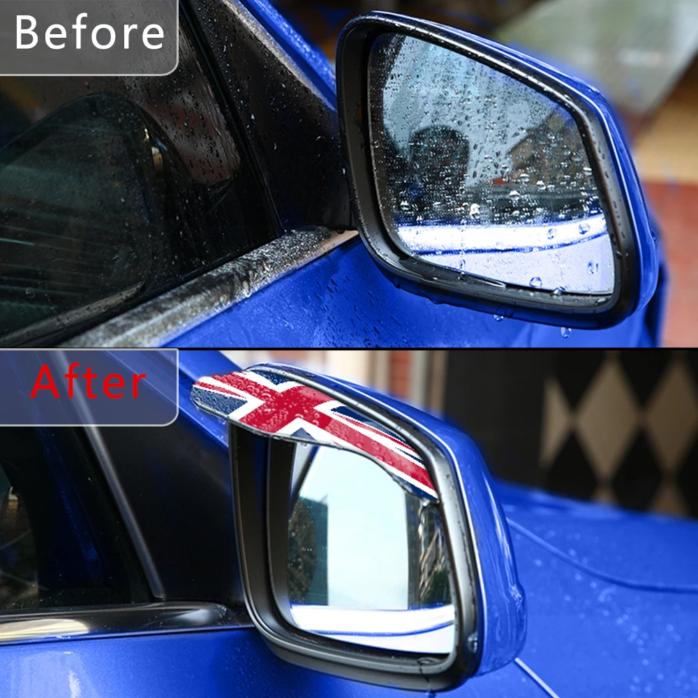 Universal Car Back Mirror Eyebrow 