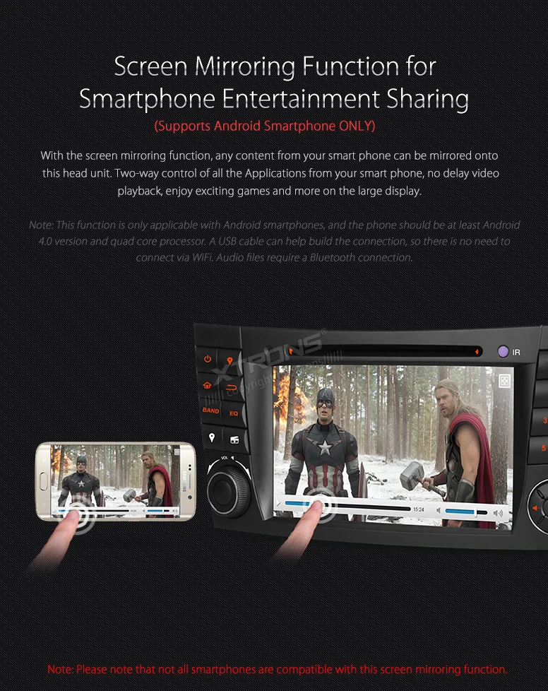 Top XTRONS 7 inch 2 din Radio Car DVD Player CANbus GPS Navigation for Mercedes Benz E-Class W211 E200 E220 E240 E270 E280 2002-2008 6 Top XTRONS 7 inch 2 din Radio Car DVD Player CANbus GPS Navigation for Mercedes Benz E-Class W211 E200 E220 E240 E270 E280 2002-2008 6