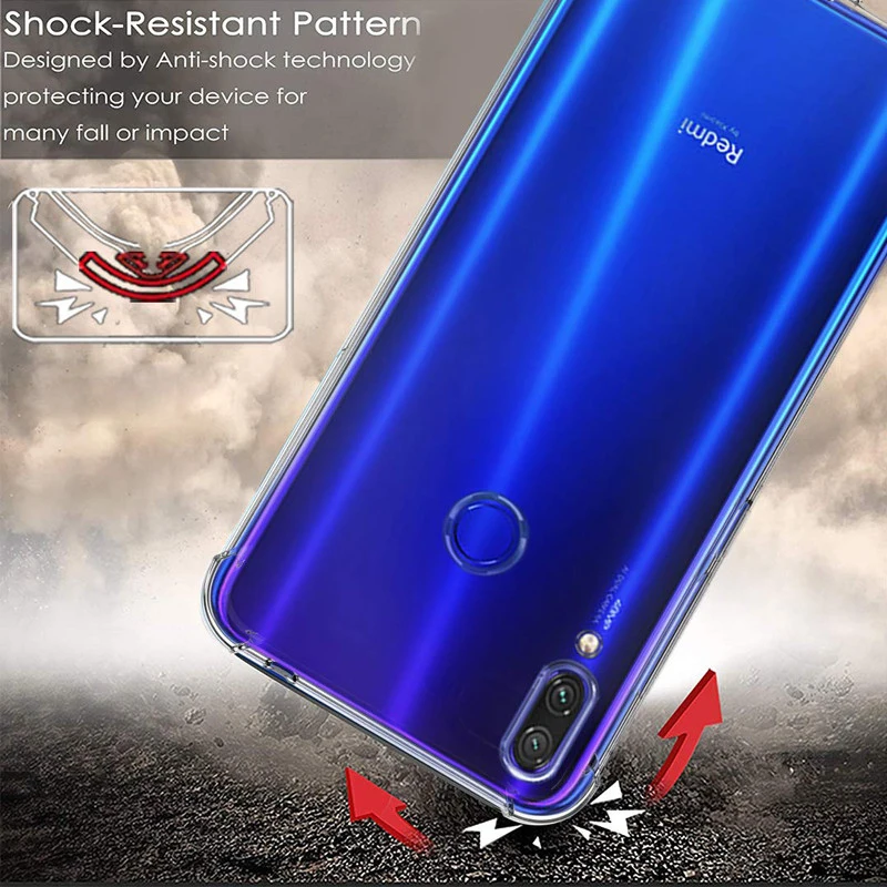 Противоударный чехол ALLORUS для Xiaomi Redmi K20 Pro Note 7 5 Go телефона Mi A2 lite 9 SE силиконовый из
