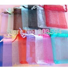 Kgkl! сумки из органзы 15x20 см, Drawable свадебные подарочные сумки и мешки, 200 шт/партия