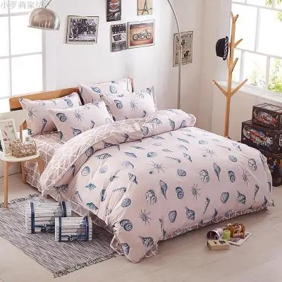 

100% Bamboo Fiber Duvet Cover Set Flowers Printed Bedding Set Bedsheet Pillowcase Duvet Cover Bed Quilt Bedlinen Bedclothes